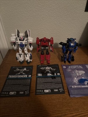 Transformers Prime Smokescreen,arcee and Cliffjumper