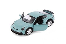 5467D By KINSMART 1:36 scale PORSCHE 911 RALLYE diecast metal model toy car Teal