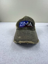 Zima Beer Logo Retro Brand Mesh Black Trucker Hat Brand New Rare Item