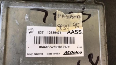 2014 Chevrolet or GMC Pickup ecu ecm computer 12660064