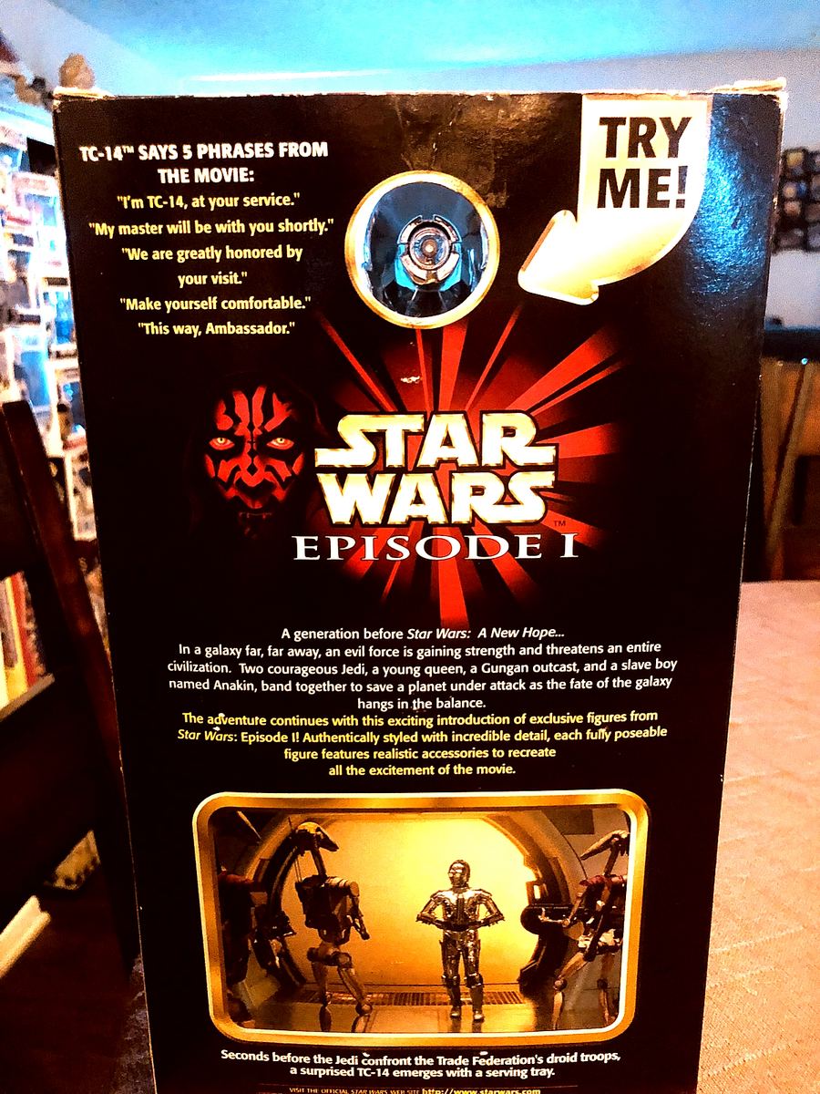 Star wars Episode 1 TC-14 1999 electronic action figure | eBay