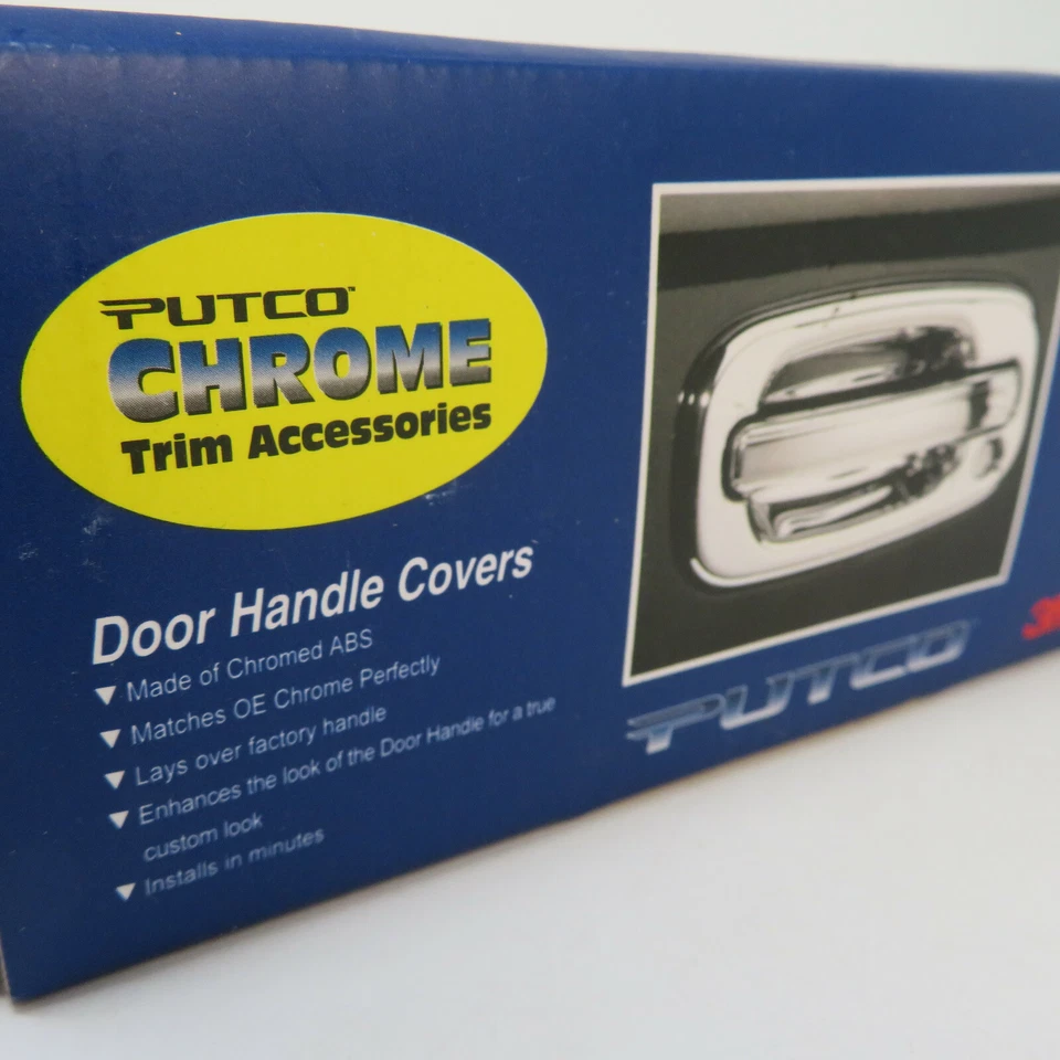 Nuevas cubiertas de manija cromadas de 4 puertas - Cadillac Escalade 2008 ESV EXT Putco Trim Foto 3 de 4