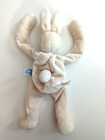 Rare BUNNIES BY THE BAY Silly Buddy TAN BUNNY RABBIT Plush LOVEY STUFFED Toy — photo 3