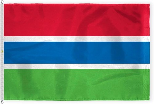 Bandiera AGAS Gambia - Multi Variazione - Bandiere Internazionali - Foto 11 di 13