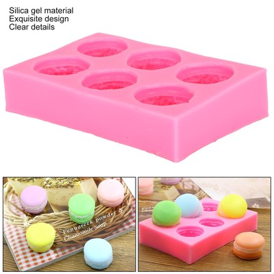 3D-Silikon-Macaron-Formen-Set zum Backen von Brot, Kuchen, Cupcakes,