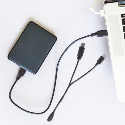 Usb Y Splitter Usb Power Splitter 2 Male To 1 Female Extension Connector - 第 8/12 張圖片