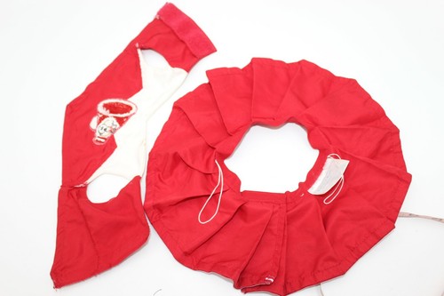 Build A Bear Clothing Red White Cheerleader Outfit Skirt Shirt Tank Top Standard - Picture 4 of 7