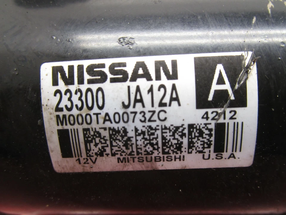 13-16 INFINITI JX35 QX60 NISSAN PATHFINDER MURANO MOTOR DE ARRANQUE 3,5 L OEM Foto 2 de 4