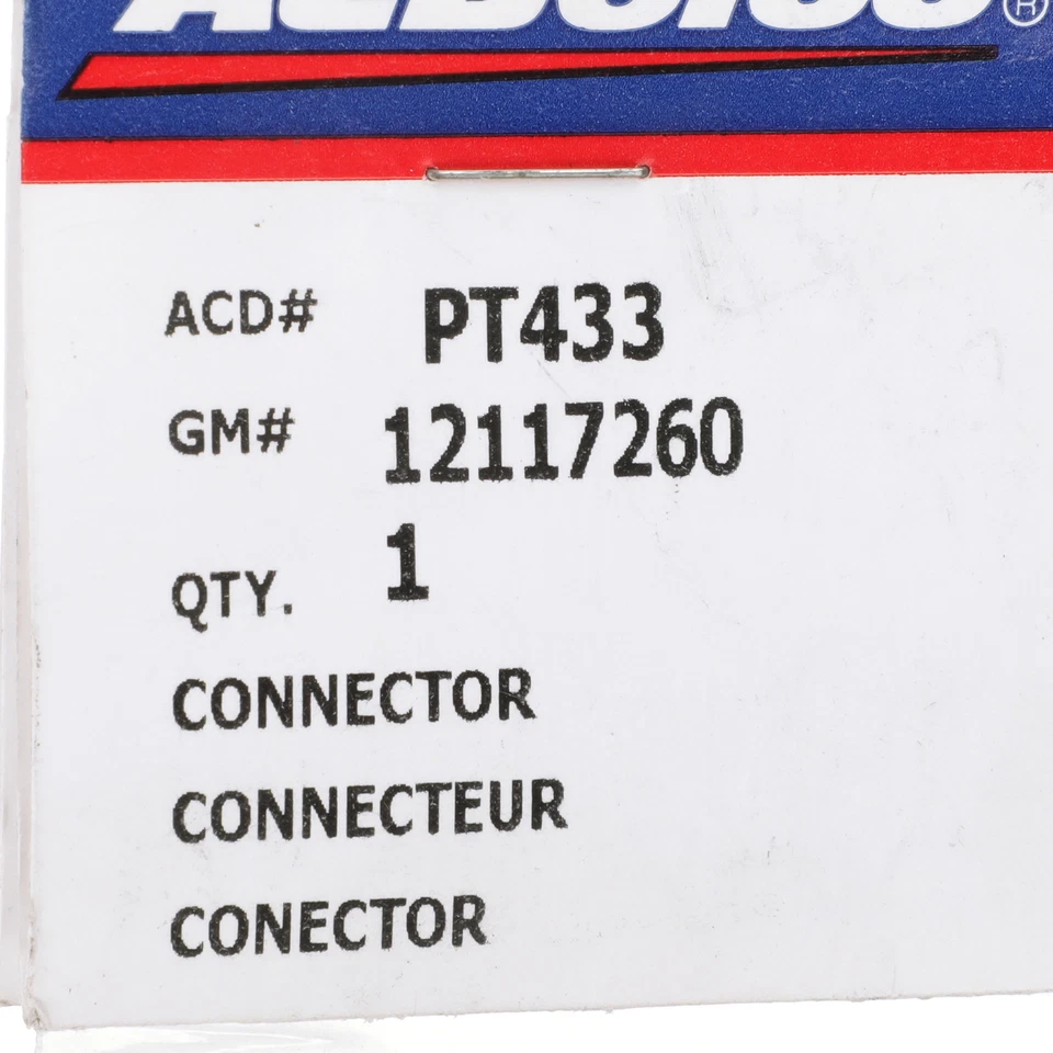 Оригинальный новый разъем для торцевой головки фары 99-05 Pontiac Grand Am Chevy 12117260 - Изображение 3 из 3