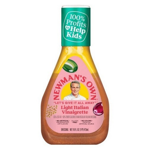 Light Italian Dressing 16 Oz(Case Of 6) By Newman's Own - Picture 1 of 1