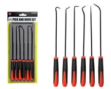 Sona Enterprises 6 Piece Rust-Resistant Pick & Hook Set - 10254HS6