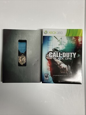 Call Of Duty Black Ops Hardened Edition Limited Edition Medal Dust Cover Only B2