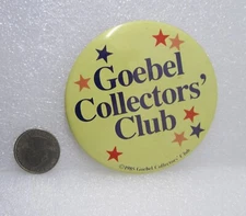 1985 Goebel Collectors' Club Button Pin