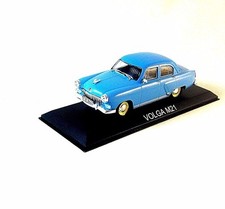 VOLGA M21, ALTAYA 1/43 LIGHT BLUE DIECAST CAR COLLECTOR'S MODEL, NEW
