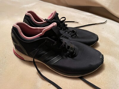 Men's Adidas Originals Zx Flux Zero Trainers Size Black/Pink UK