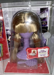 Spin-Master-LIV-HAIRSTYLE-BRUSH-amp-STAND-Long-Blonde-Wig-New-in-Package