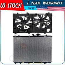 Cooling Fan and Radiator Assembly For 2008 2009 2010-2013 Toyota Highlander