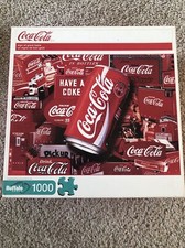 Puzzle Coca Cola 2009 signe de bon goût 1000 pièces occasion complet défi