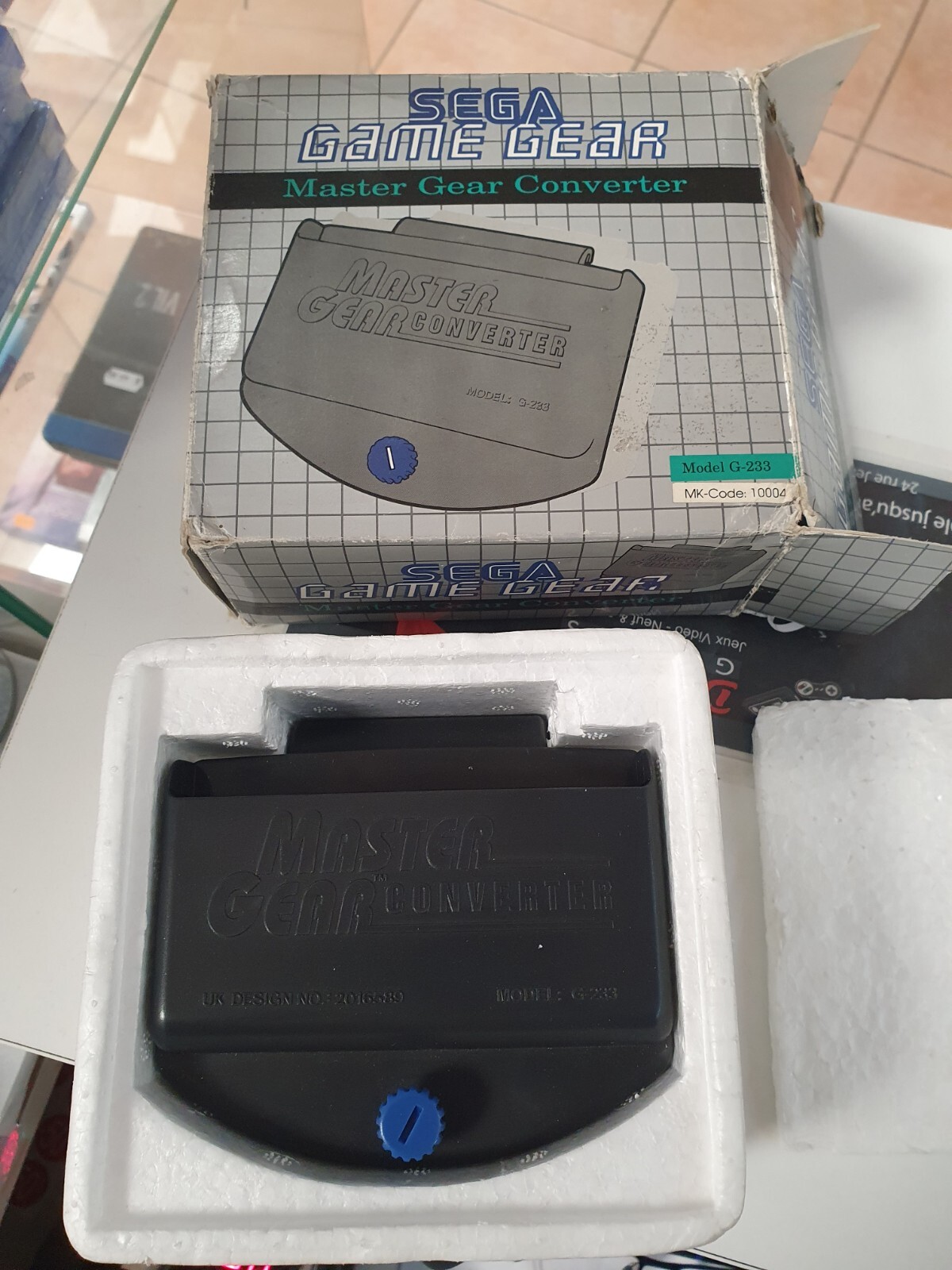 Adaptateur SEGA Master System Vers Megadrive – PAL, Version Européenne, Neuf En Boîte