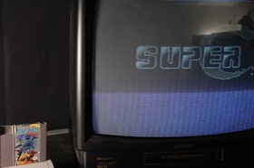 Nintendo Super C Contra 2 NES vintage original classic video game cartridge 1990