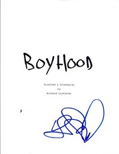 Lorelei Linklater Signed Autographed BOYHOOD Movie Script COA VD