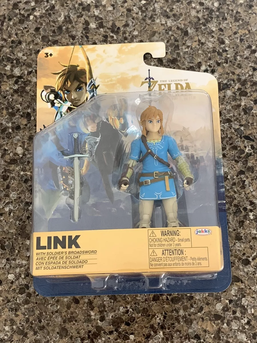 Jakks Pacific LINK & ZELDA Breath of the Wild Action Figure Review