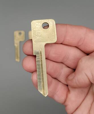 5x Yale LN117 Key Blanks SMK Keyway Nickel Silver Scovill Security 7 Pin NOS
