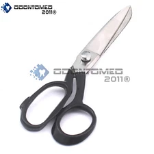 Tailor Scissors 8" Sewing Dressmaking Upholstery Fabric cutting Taylor Black