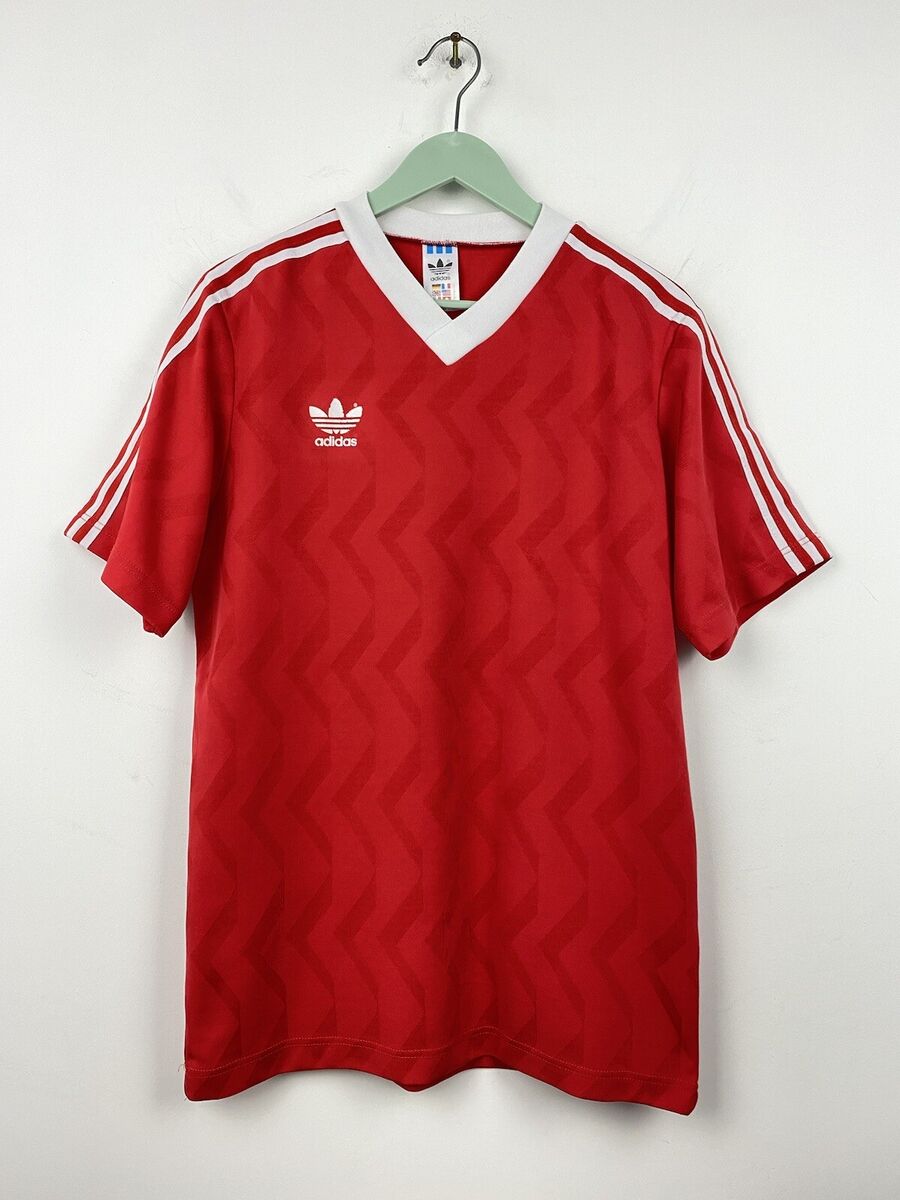 Adidas 90s Retro Football Shirt Soccer Jersey Made in Adidas 90s Retro Football Shirt Soccer Jersey Made in