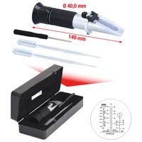 Ks Tools Refraktometer KüHlflüSsigkeit / BatteriesäUre, 550.1290