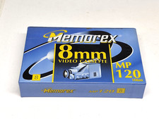 MEMOREX MP120 VIDEO 8 Blank Video CASSETTE  Sealed  New 