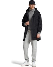Polo Ralph Lauren Men's Black Water Resistant Hooded Walking Coat Size S