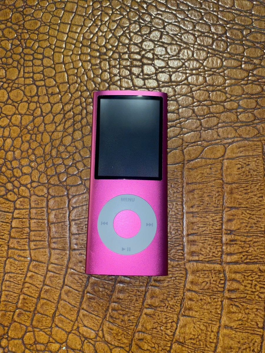 Apple iPod Nano 4th Generation 8GB MP3 AAC Player A1285 Pink | eBay