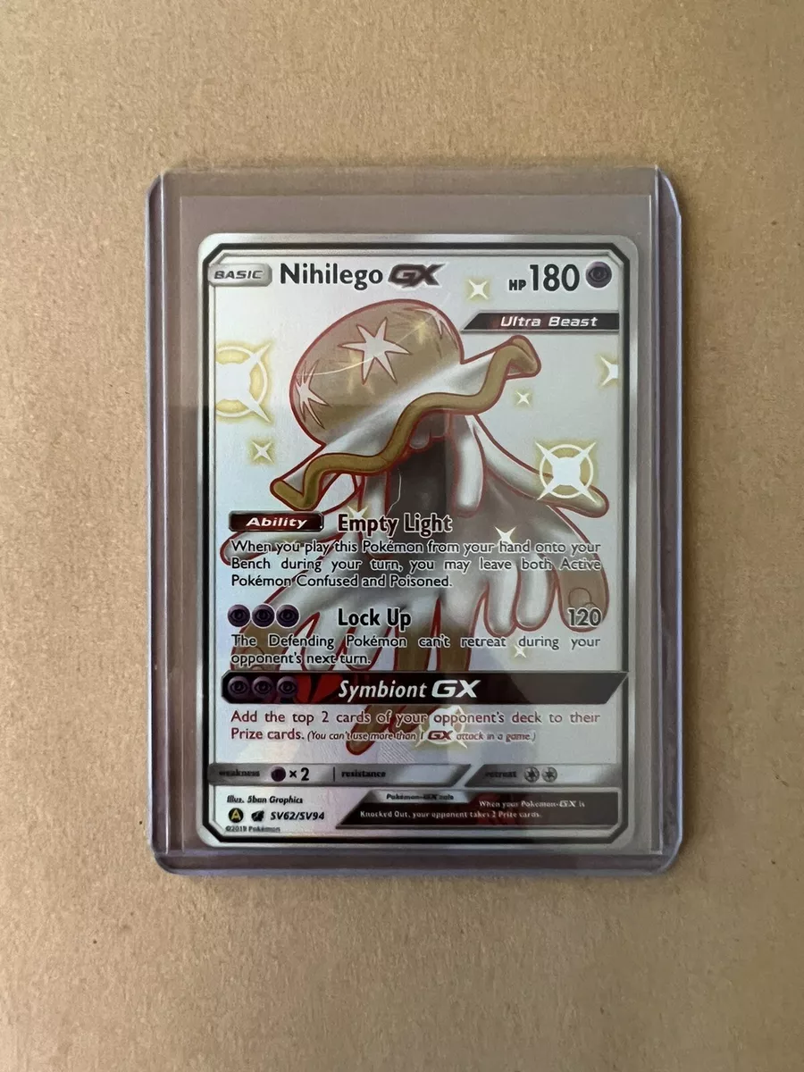 SV62/SV94 Nihilego GX, Rare Ultra Card