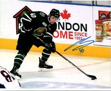 ANTONIO STRANGES DALLAS STARS LONDON KNIGHTS  8X10 AUTOGRAPHED SIGNED PHOTO COA