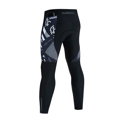 Men's Cycling Pants with 3 Pockets Cycling Leggings 5D Gel Padded Bicycle Pants - Picture 22 of 24