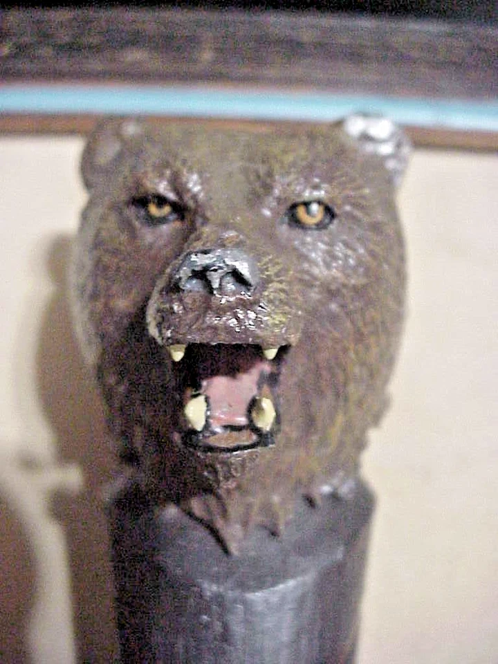 Cuchillo Franklin Mint The Crow National Grizzly Bear de Ben Nighthorse Foto 4 de 4