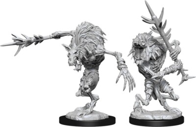 Dungeons & Dragon D&D Nolzur's Marvelous Miniatures Gnoll Witherlings