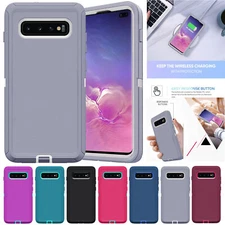 For Samsung Galaxy S10 Plus/S10e/S10 Heavy Duty Phone Case Shockproof Hard Cover
