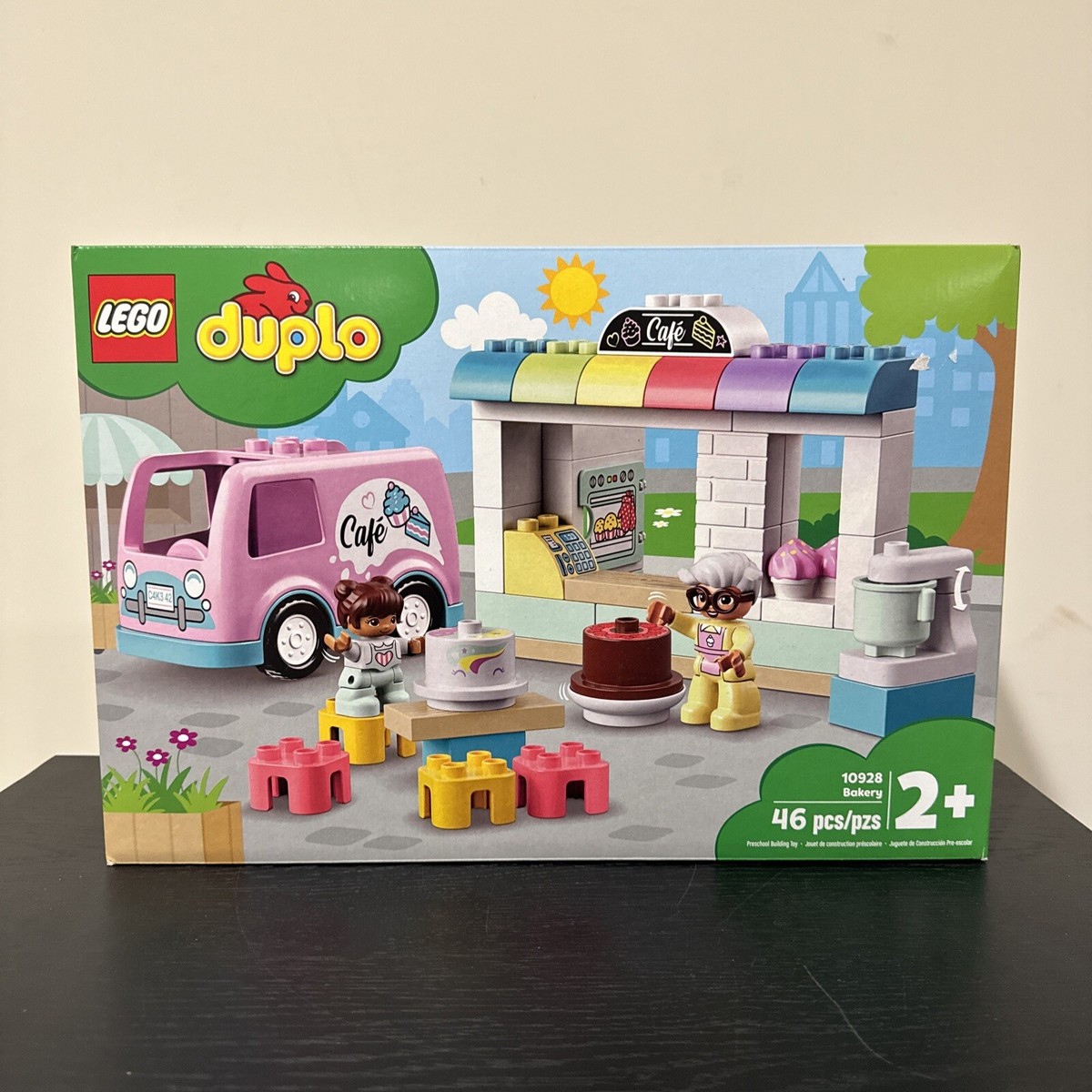 LEGO Duplo Town Bakery 10928 New Sealed 2+ 46pcs