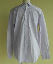 JCrew Thomas Mason Fabric Point Collar Dress Shirt 13 -13 1/2 Pink Blue Check