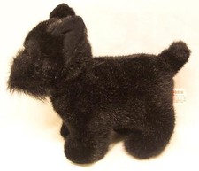 Russ SHADOW THE BLACK SCOTTIE DOG 9" Plush Stuffed Animal Toy
