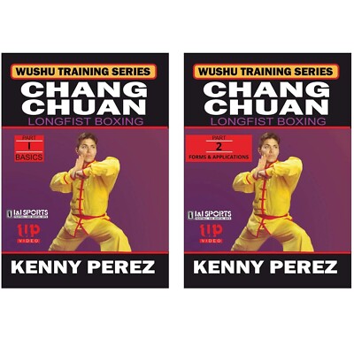 2 DVD Set Chang Chuan Long Fist Boxing: wushu Basics Applications - Kenny Perez