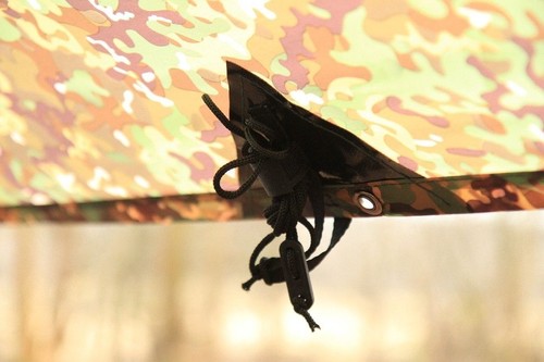 DD Tarp PRO 3 x 3 m MC Camo mit 21 Fixierungspunkten und Schnallen zum Verbin... - Bild 9 von 12