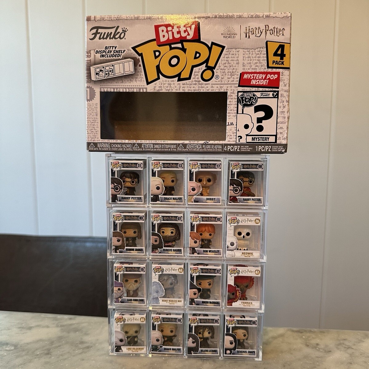 Funko Bitty Pop Harry Potter Complete Full Set With Rare