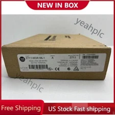 2711-M3A18L1 NEW AB 2711M3A18L1 PanelView 300 RS-232 (DF1) 24V DC US Free Tax