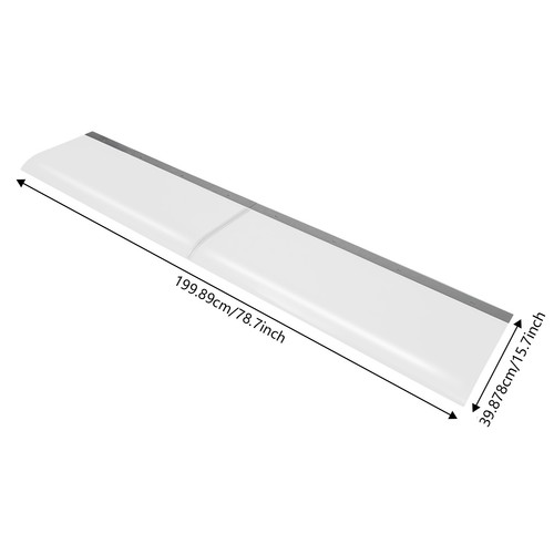 Marquesina de 200 * 40 cm marquesina de puerta de entrada marquesina de atril puerta de entrada marquesina de puerta puerta puerta - Imagen 16 de 16