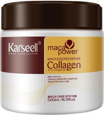 Karseell Collagen Hair Mask Maca Power Deep Repair Argan Oil Collagen Hair Mask