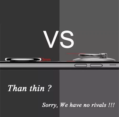 360° Drehbar Handy Smartphone Auto Ring Halter Ultradünn Handyring Fingerhalter - Bild 8 von 27