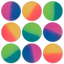 Frosted Flummis Flummi Springball 32 mm Hüpfball Bouncing Ball Mitgebsel